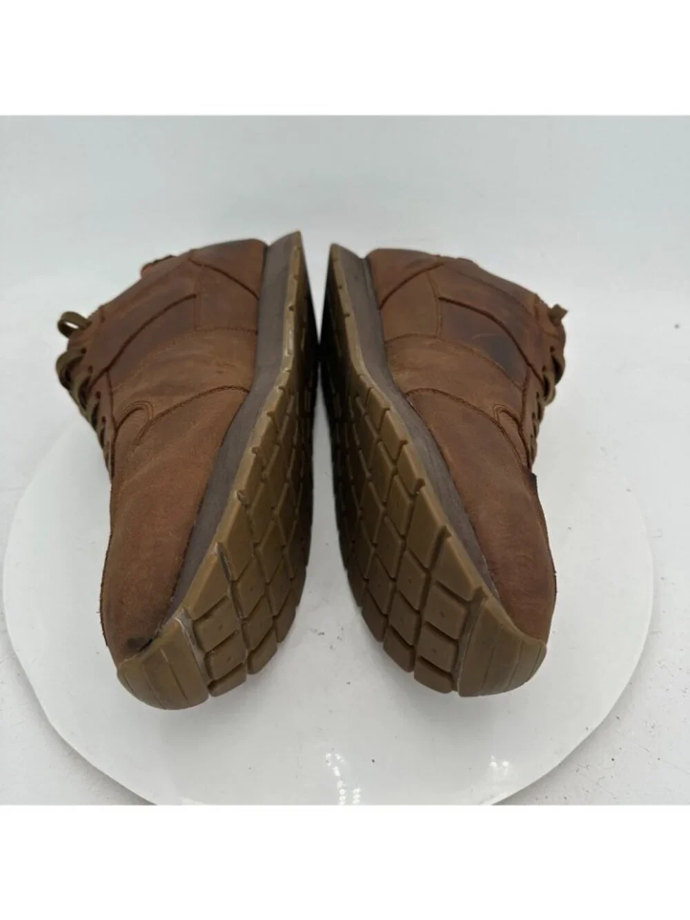 Beckett Simonon Morgen Men Size 10.5 Brown Leather Low Top Lace Up Shoes